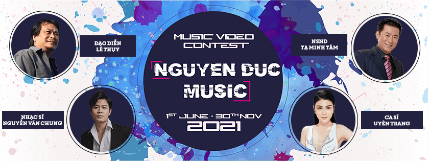 Ban giám khảo cuộc thi MV - Nguyễn Đức music tổ chức