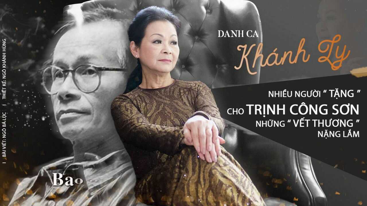 Ca sĩ Khánh Ly gắn liền với những tuyệt phẩm của nhạc sĩ Trịnh Công Sơn
