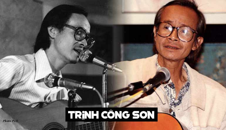 Nhạc sĩ Trịnh Công Sơn với hàng trăm nhạc phẩm để lại cho đời