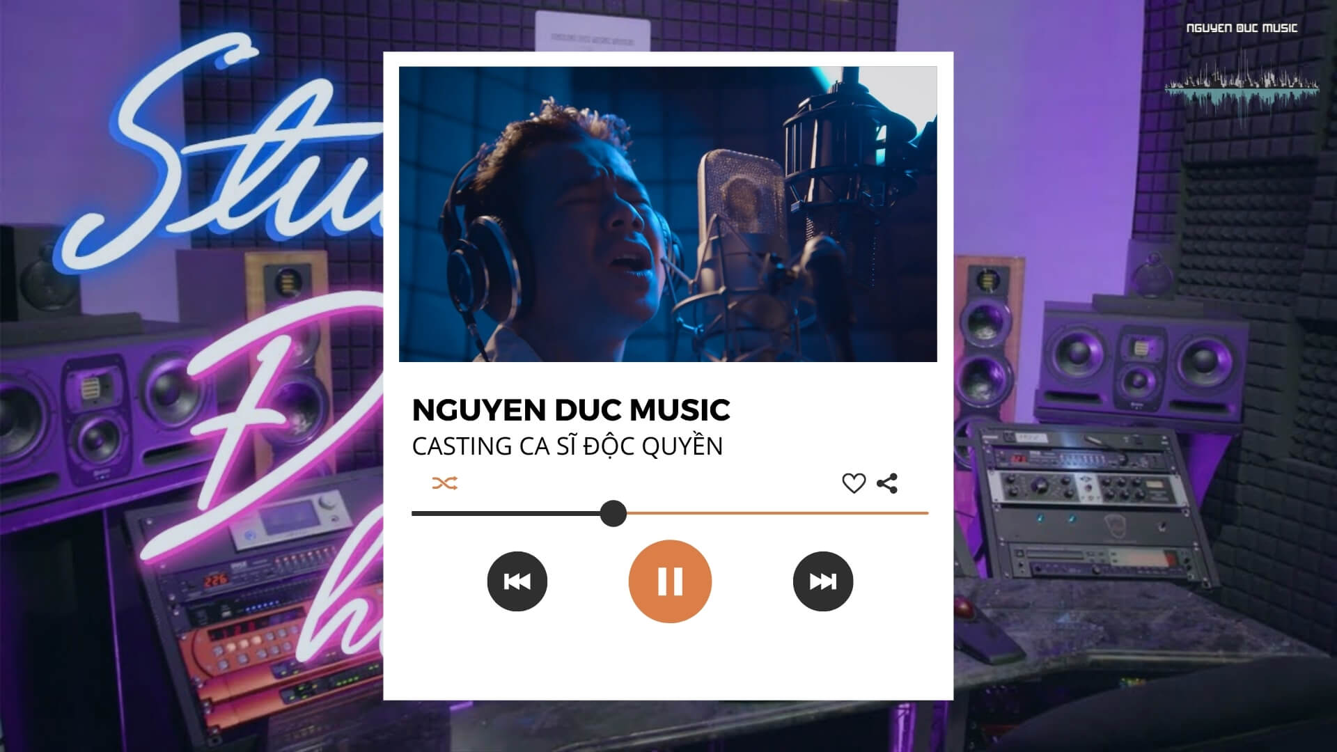 Nguyễn Đức Music casting ca sĩ độc quyền dành cho những tài năng âm nhạc Việt Nguyễn Đức Music casting ca sĩ độc quyền dành cho những tài năng âm nhạc Việt